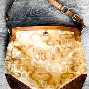 Coach Signature Medium Shoulder Bag